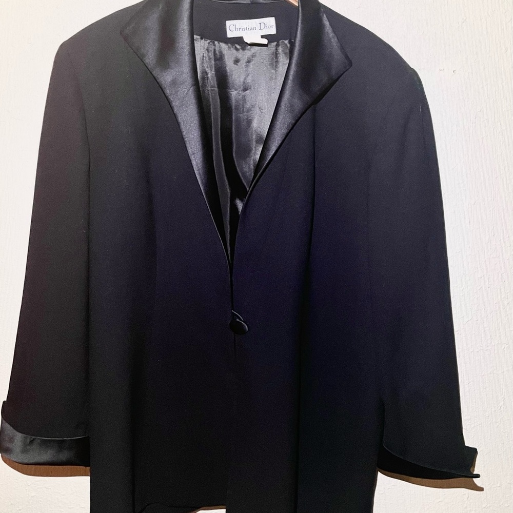 Christian Dior Worsted Wool Blazer Size 18